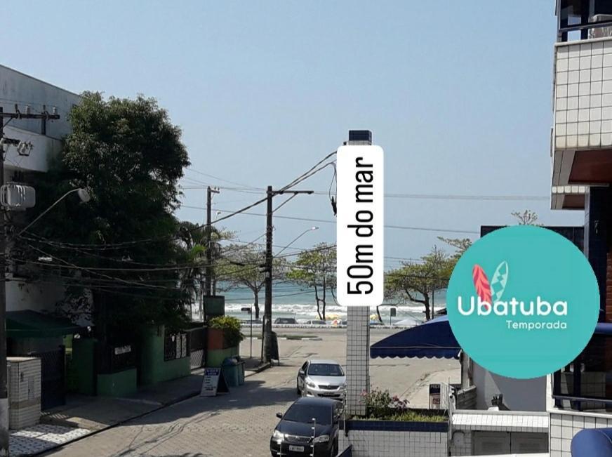 Apto 12-2 Com Churrasqueira - Beira Mar - Sirlei Ubatuba Eksteriør bilde