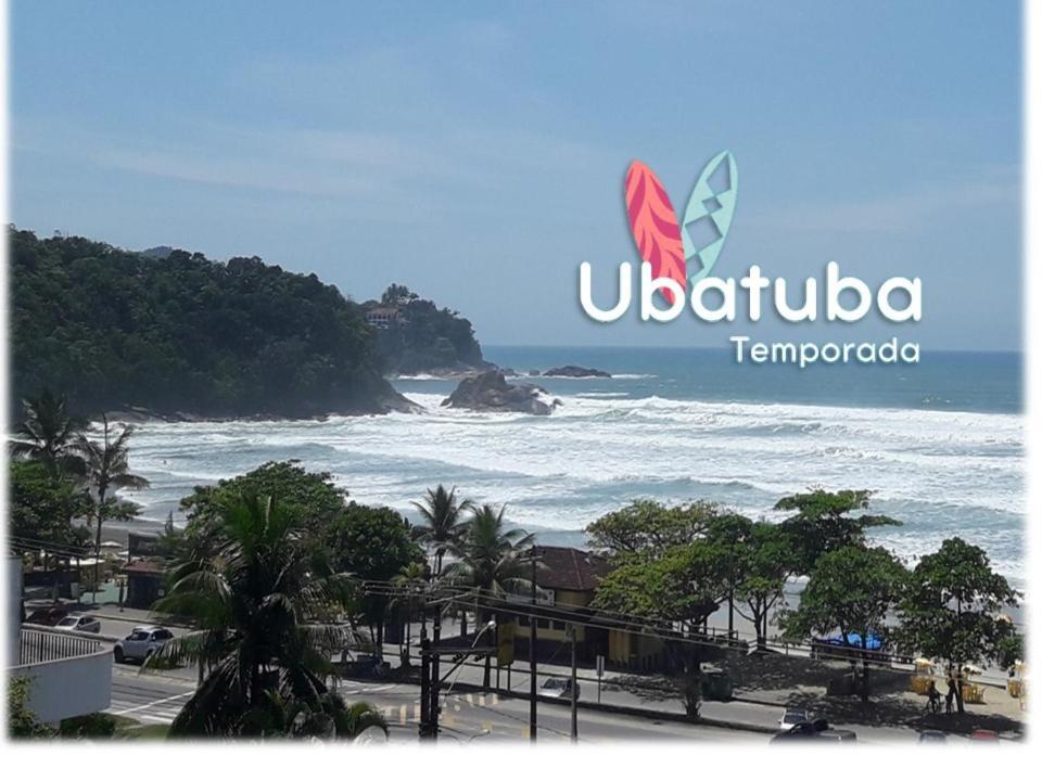 Apto 12-2 Com Churrasqueira - Beira Mar - Sirlei Ubatuba Eksteriør bilde