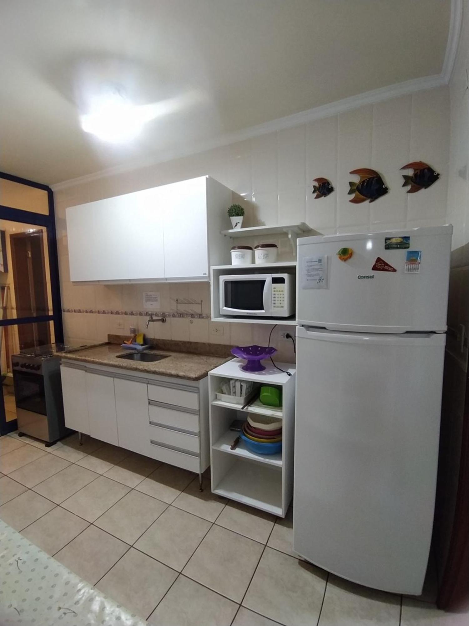 Apto 12-2 Com Churrasqueira - Beira Mar - Sirlei Ubatuba Eksteriør bilde